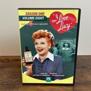 🎥10 for $15🍿 I Love Lucy Season One Volume Eight DVD